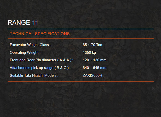 Range11 new tata hitachi backhoe loader