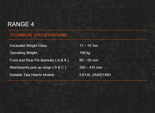 Range4 new tata hitachi backhoe loader